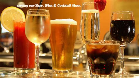 Enjoy our Beer, Wine & Cocktails - Menu - Lenny & Joe's - Seafood ...