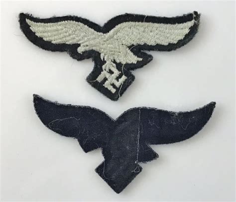 Lot - WW2 German Luftwaffe Insignia, (5pc)