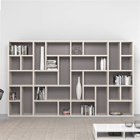 Swedish spacious library bookcase by Mobilstella | Modern bookshelf ...