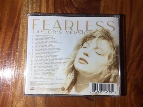 Taylor Swift Fearless Taylor's Version Target Edition, Hobbies & Toys ...