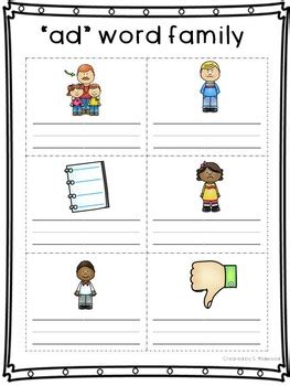 Word Family Posters by Lovin' Little Learners | Teachers Pay Teachers