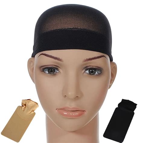 OLD STREET Unisex Nylon Bald Wig Hair Cap Hair Mesh Wig Cap For Making Wigs-in Hairnets from ...