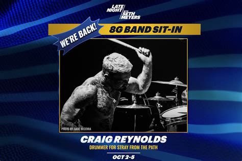 STRAY FROM THE PATH’s Drummer CRAIG REYNOLDS Will Play Again On Late ...