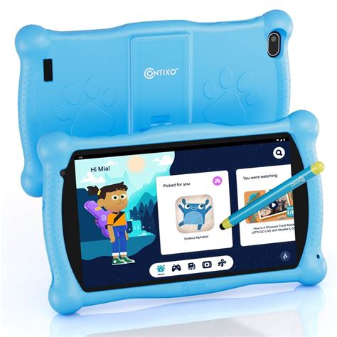 Contixo V10 7" Kids Tablet, 2GB RAM, 16GB Storage, Android 11 GO, Learning Tablet for Children ...