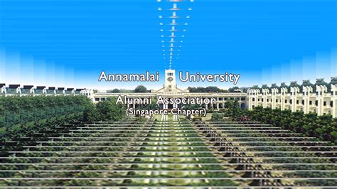 Annamalai University Alumni Association - Singapore Chapter Live Stream ...