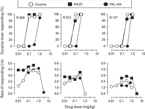 Discriminative stimulus effects of cocaine, methcathinone (MCAT), and... | Download Scientific ...