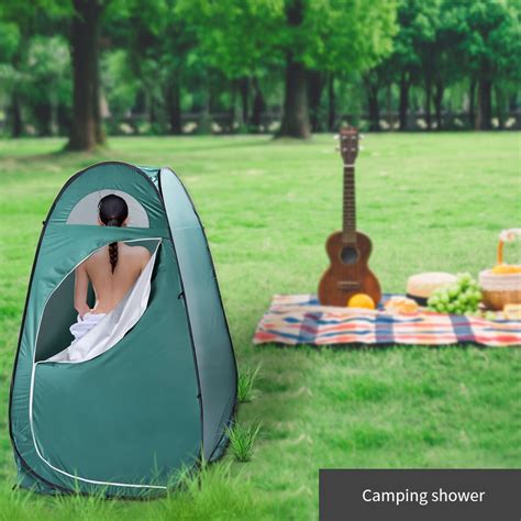 Ktaxon Dressing Changing Tent Shower Room for Camping Beach Toilet ...