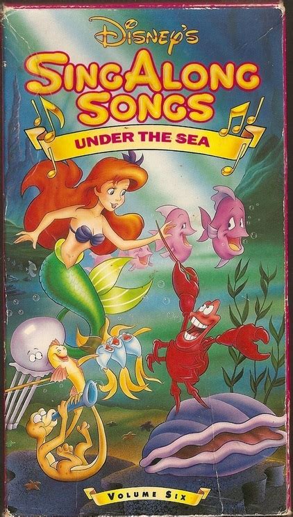 Disney's Sing-Along Songs: Under the Sea (1990-1996 VHS) | Angry Grandpa's Media Library Wiki ...