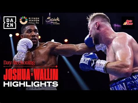 FIGHT HIGHLIGHTS | Anthony Joshua vs. Otto Wallin - The Global Herald