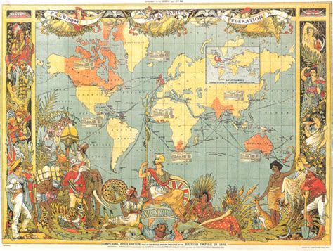 1886 British Empire Map - World • mappery