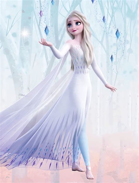 Frozen 2 Elsa White Dress Wallpapers - Top Free Frozen 2 Elsa White ...