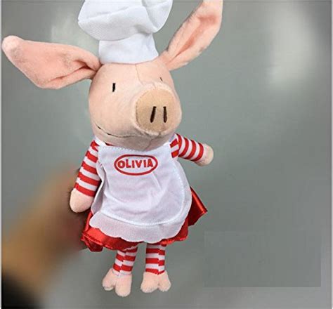 11" Olivia The Pig Soft Push Doll Stuffed Toy-Plush Figure Toy for Kids Gift - Epic Kids Toys