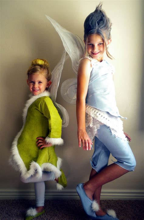 Tink and Periwinkle | Toddler angel costume, Sister halloween costumes, Tinkerbell halloween costume