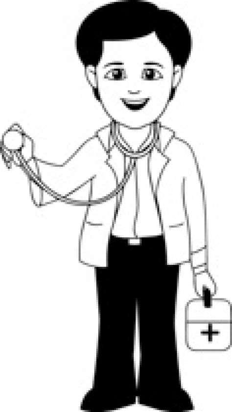 Doctor Clipart Black And White Medical and other clipart images on ...