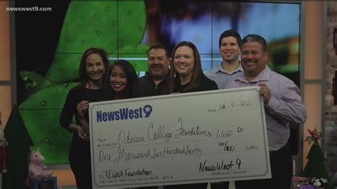 NewsWest 9, Tegna Foundation present checks to local nonprofits | newswest9.com