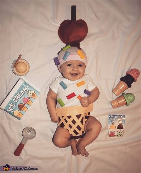 Baby Ice Cream Cone Costume | DIY Costumes Under $45