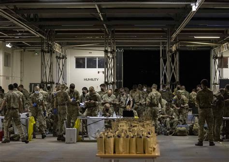 Soldiers involved in Afghanistan evacuations undergo bespoke ‘Caring ...