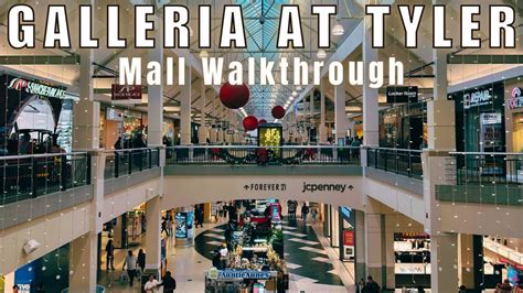 Galleria at Tyler : Mall Walkthrough | A to Z Retail - YouTube