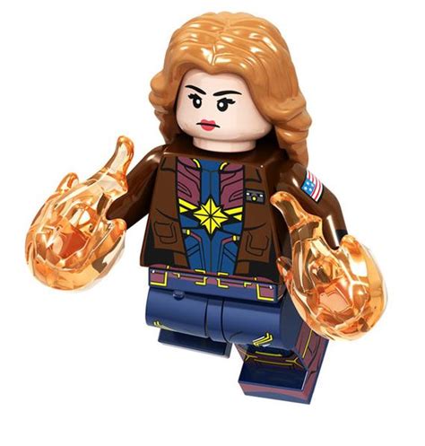 Lego Captain Marvel Minifigure (Free Shipping) – TV Shark