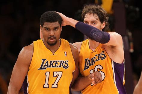 Andrew Bynum worked out at Lakers practice facility, not official ...