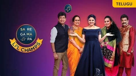 Watch Sa Re Ga Ma Pa Li'L Champs 2018 - Telugu Kids Show Online on ZEE5