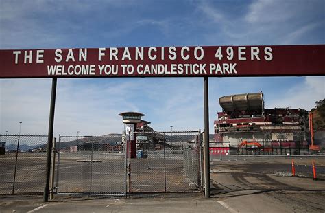 Candlestick Park is just a few sad sections away from total demolition - SFGate