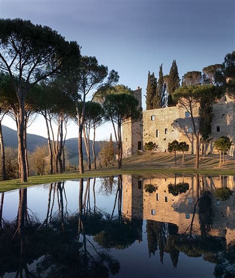 Castello di Reschio - ARTEMEST Oval Swimming Pool, Wanderlust, Castle Hotel, Ancient Buildings ...