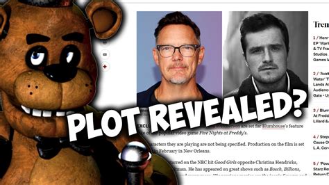 FNAF Movie Story REVEALED & ACTORS REVEALED - YouTube