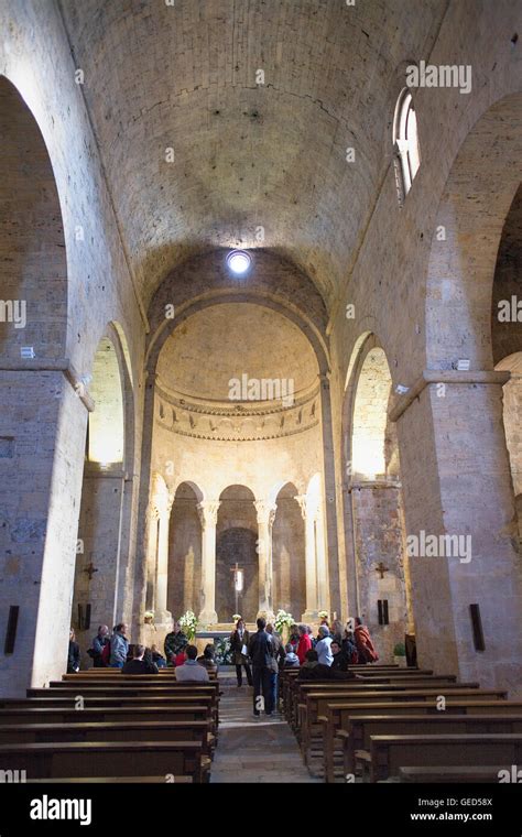 Sant Pere´s church of Benedictine Monastery,Besalú, La Garrotxa, Girona ...