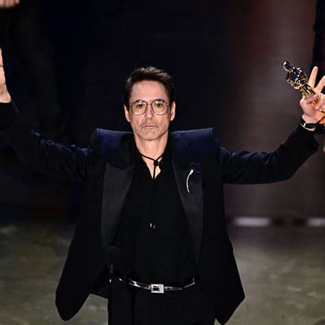 Robert Downey Jr Speech Oscars 2024 - Rita Verina