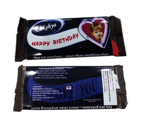 Personalized Chocolates at Rs 330/piece | Kolkata | ID: 13844543630