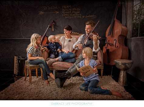 Editorial Style Portrait of Creative Musician Family - Los Angeles ...