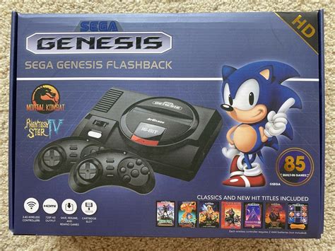 SEGA Genesis Flashback 2018 AtGames Console 85 Classic Games | Etsy