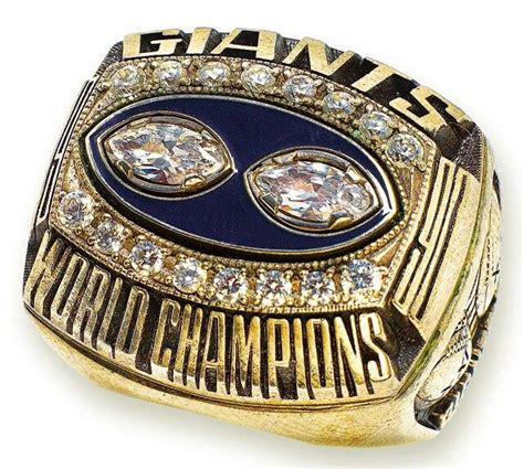 Super Bowl XXV, 1991 | Super bowl rings, Super bowl xxv, Super bowl