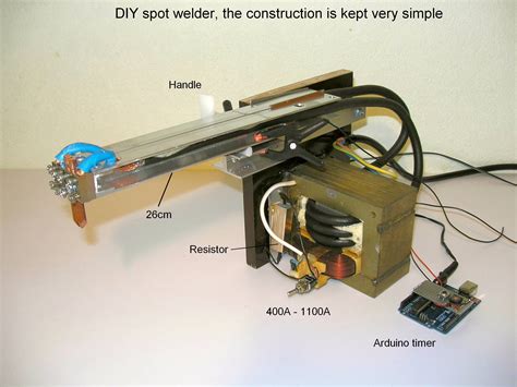 A Professional Spot Welder Made Out Of A Microwave Transformer | Hackaday