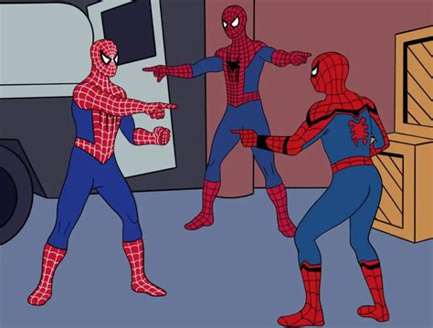 Spiderman Pointing Meme Template - HumorNama
