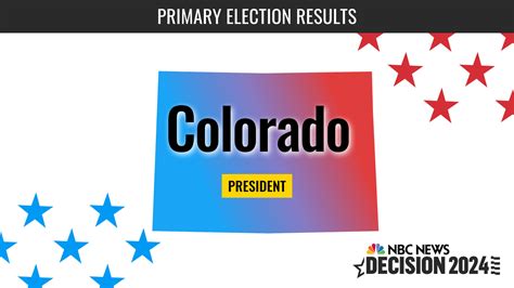 Colorado Presidential Primary Live Election Results 2024 - NBC News