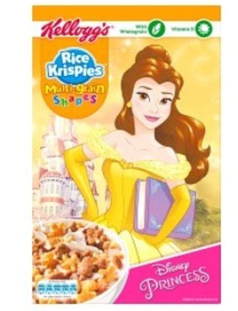 Kellogg's Rice Krispies Multi Grain Shapes Disney Princess Cereal (uk ...