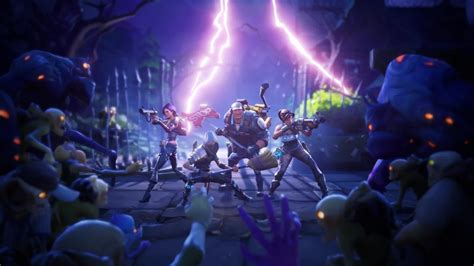 Fortnite Zombie Attack Lighting Minimalism - Free Live Wallpaper - LiveWallpapers4Free.com