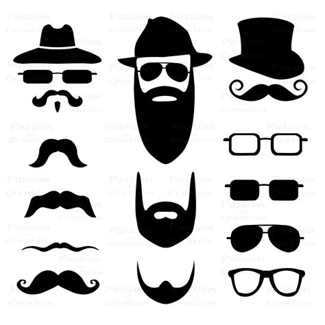 Mustache clipart free download clip art on - Clipartix