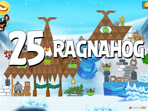 Angry Birds Seasons Ragnahog Level 1-25 Walkthrough | AngryBirdsNest