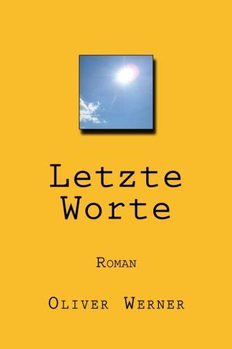 Buy Letzte Worte (German Edition) Book Online at Low Prices in India | Letzte Worte (German ...