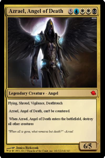 Azrael, Angel of Death by SilverRaven13 on DeviantArt