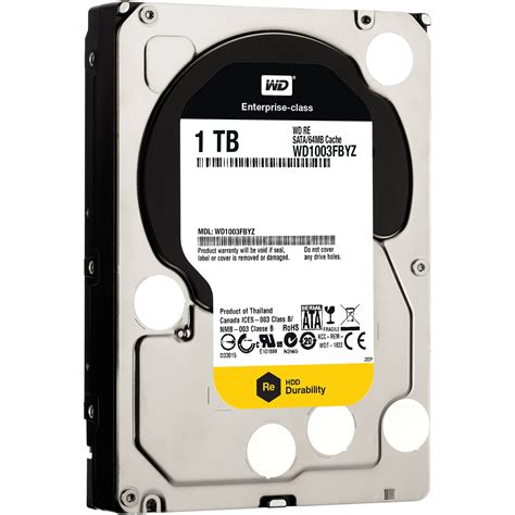 WD 1TB Re Datacenter 7200 rpm SATA III 3.5" Internal WD1003FBYZ