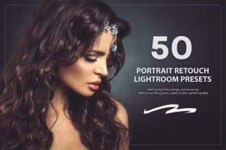 50 Portrait Retouch Lightroom Presets - FreeGFX4u