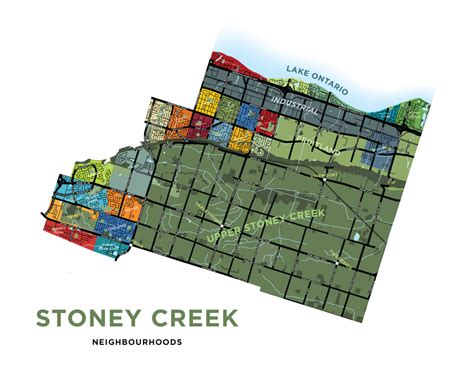 Stoney Creek Neighbourhoods Map – Jelly Brothers