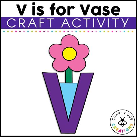 Letter V Crafts For Preschoolers