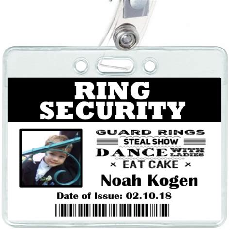 Ring Security Badge | Ring security badges, Ring security, Security badge