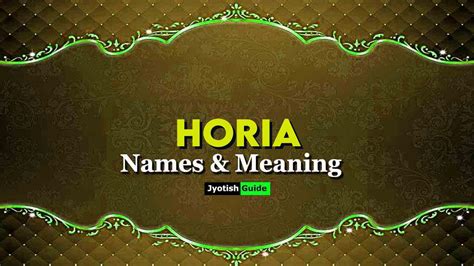 Horia Name Meaning, Origin, Astrology Details, Personality, Numerology and Lucky Numbers