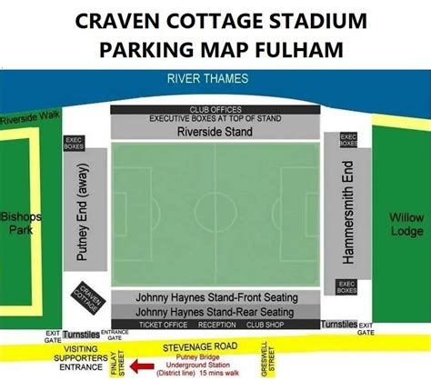 Craven Cottage Stadium Seating Plan, Ticket Price Booking Parking Map